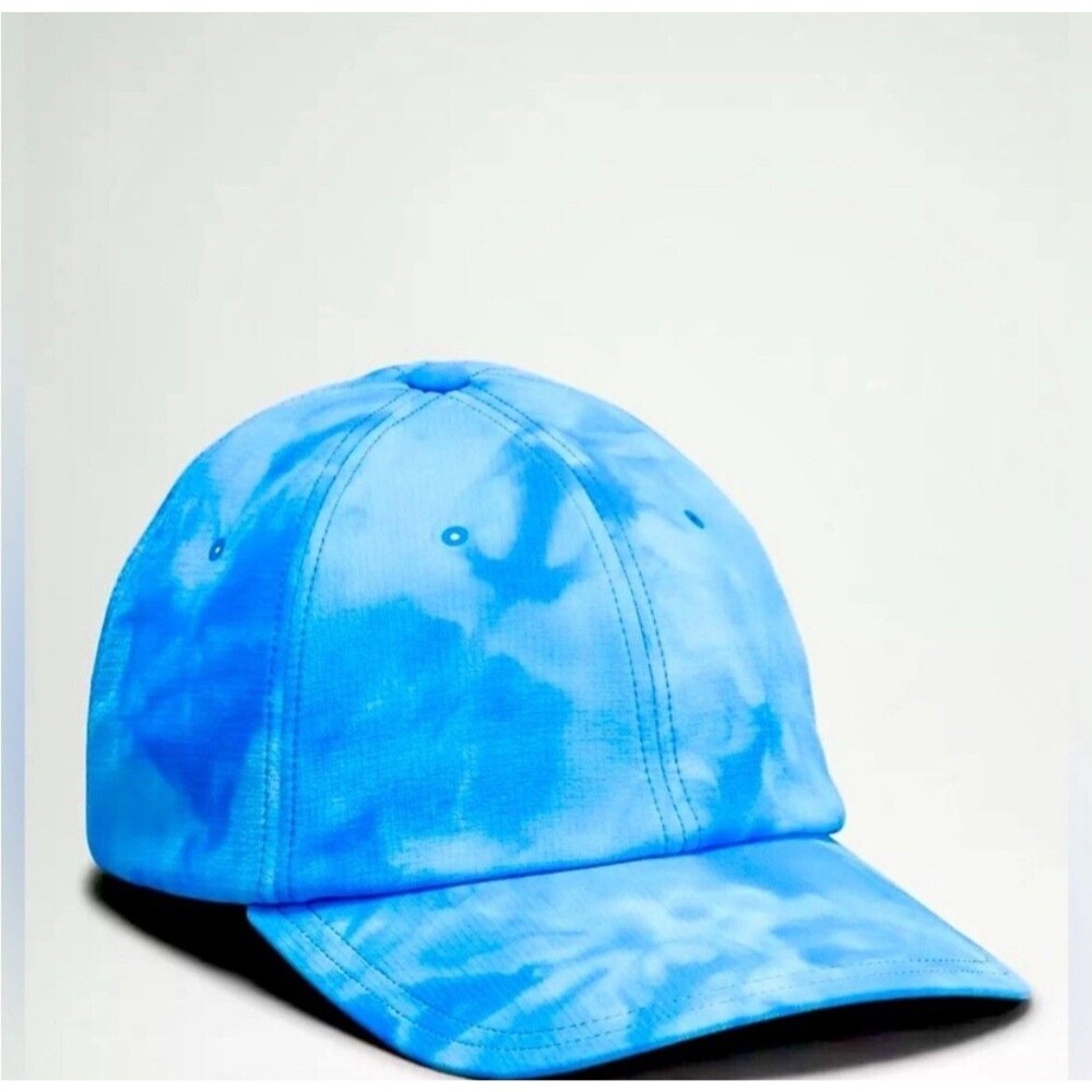 NWT Lululemon Blue Days Shade Ball Cap / Hat Ripstop One Size Adjustable Tie Dye